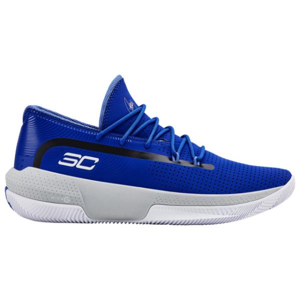 Under Armour Kosárlabda Cipő Férfi Sc 3zero III Királykék/Fehér/Szürke,JRV82613